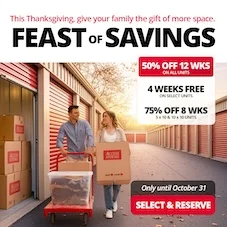 Access Storage - Saskatoon North Promotion