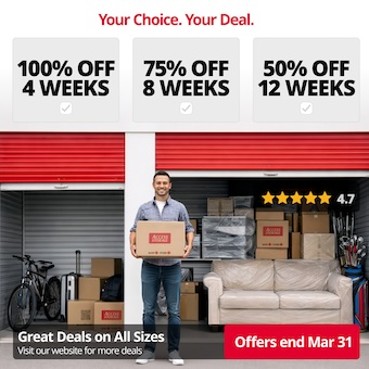 Access Storage - Saskatoon North Promotion